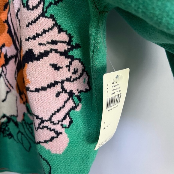 NWT The Sonal Nathwani Camryn Cropped Crewneck Sweater by Maeve - Picture 7 of 11